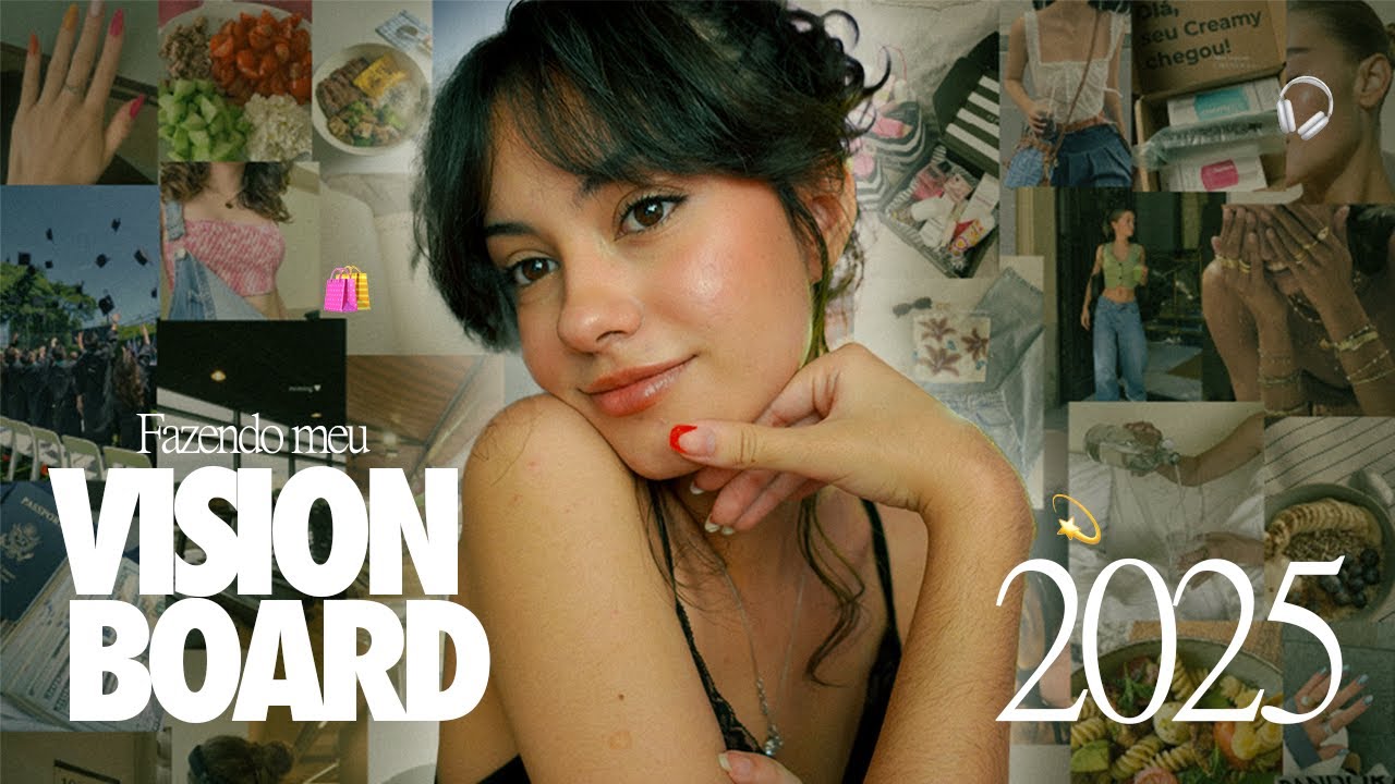 Como FAZER o seu VISION BOARD - dicas, ideias e sugestões