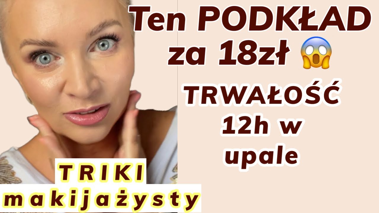 TANI i trwały makijaż na upały Moje TRIKI na trwały makijaż