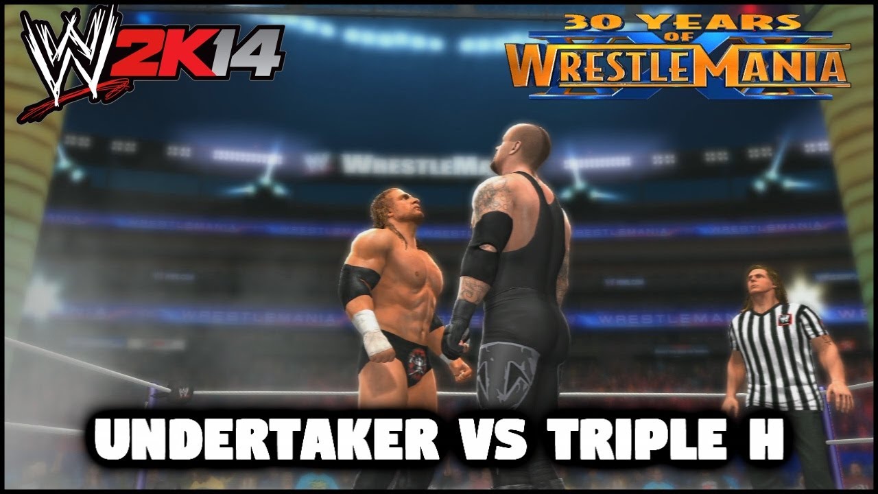 WWE 2K14 - 30 Years of Wrestlemania - Part 41 - The Undertaker Vs Triple H