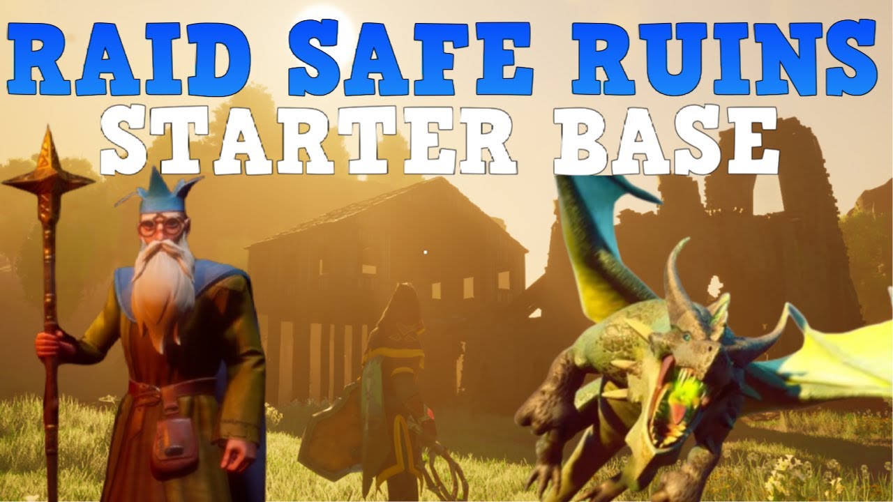 RuneScape Dragonwilds: Лучшая стартовая база в руинах