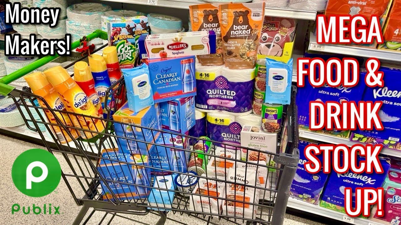 Publix Free & Cheap Grocery Couponing Deals & Haul| Money Makers! STOCK UP!| 1/21-1/27 or 1/22-1/28