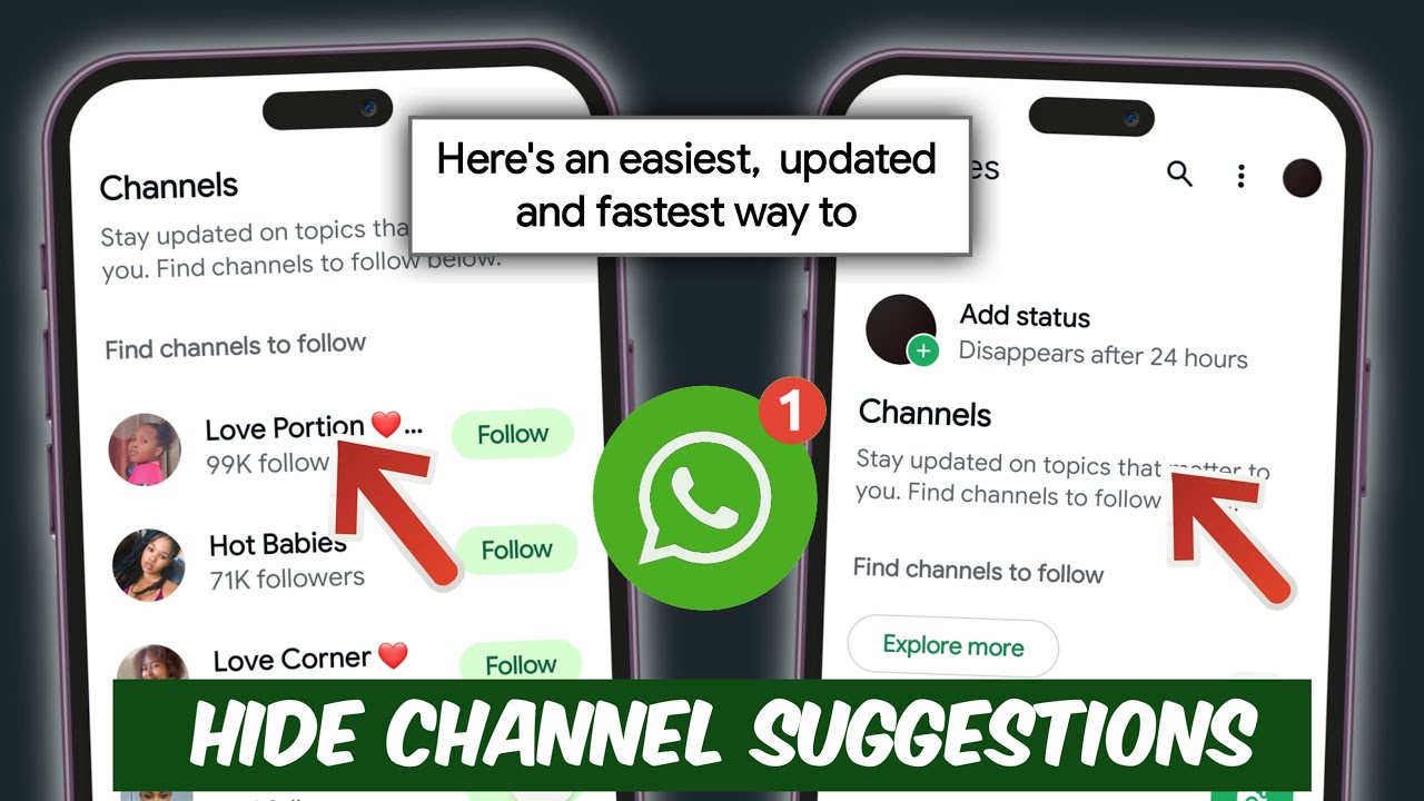 Как скрыть каналы WhatsApp: рекомендации 2025 | Как скрыть и удалить каналы в WhatsApp