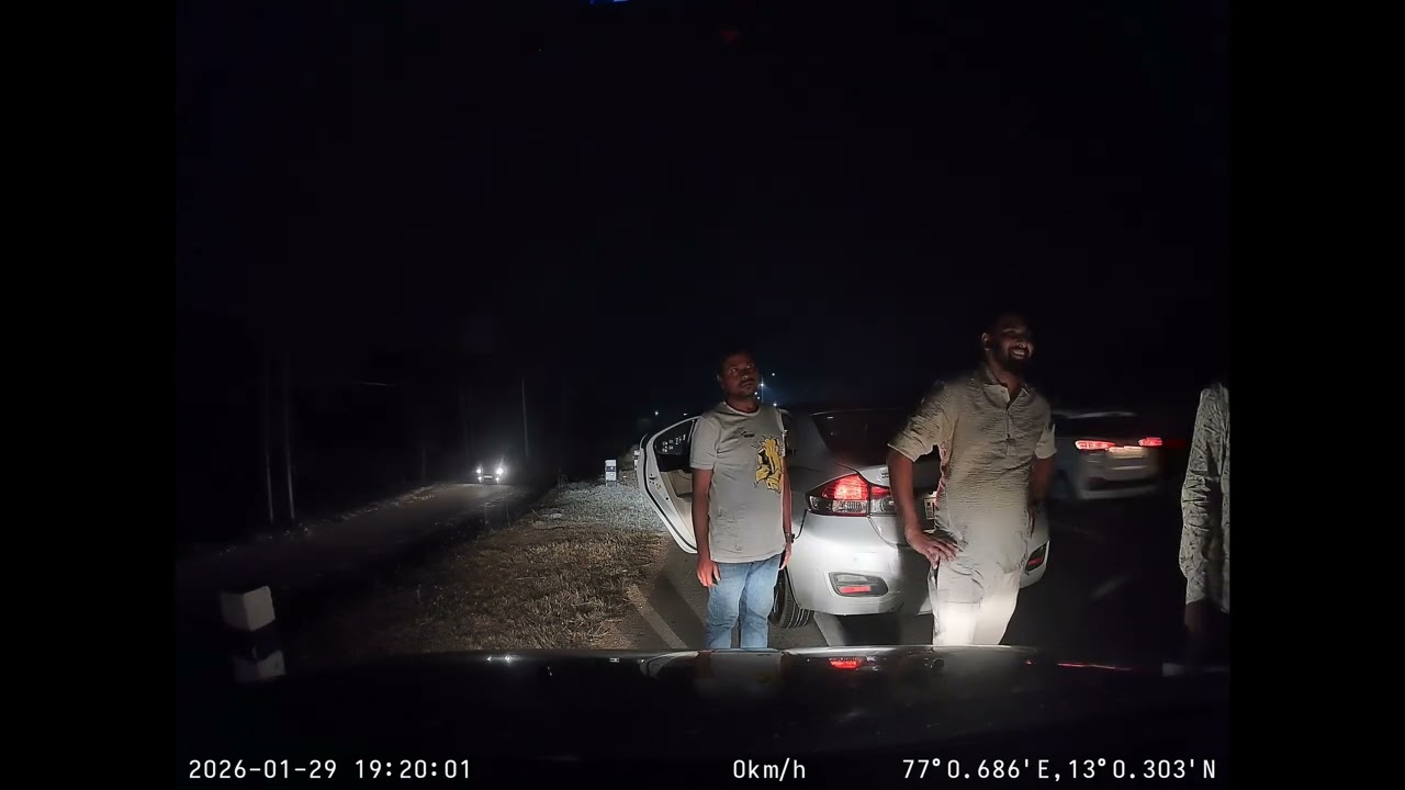 Reason why dashcam is a must ! Road Rage ! Hassan to Bengaluru ! Night drive ! Highway ! 