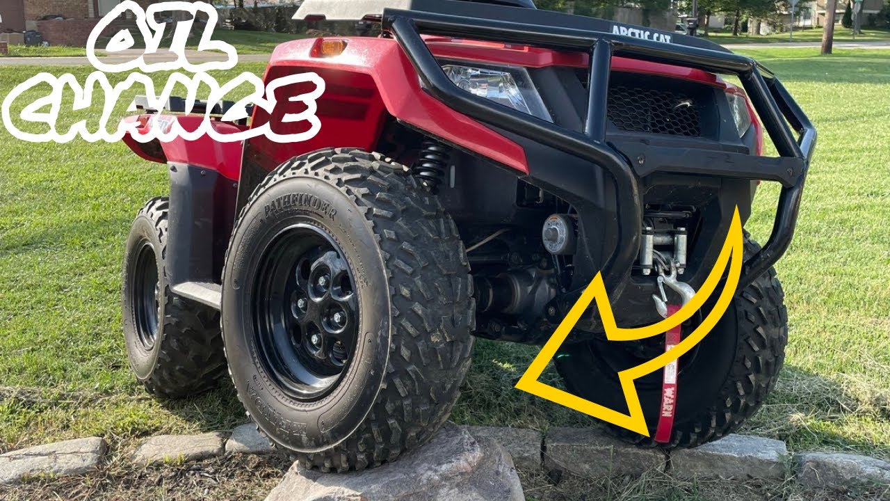 Arctic Cat Alterra 450 Oil Change