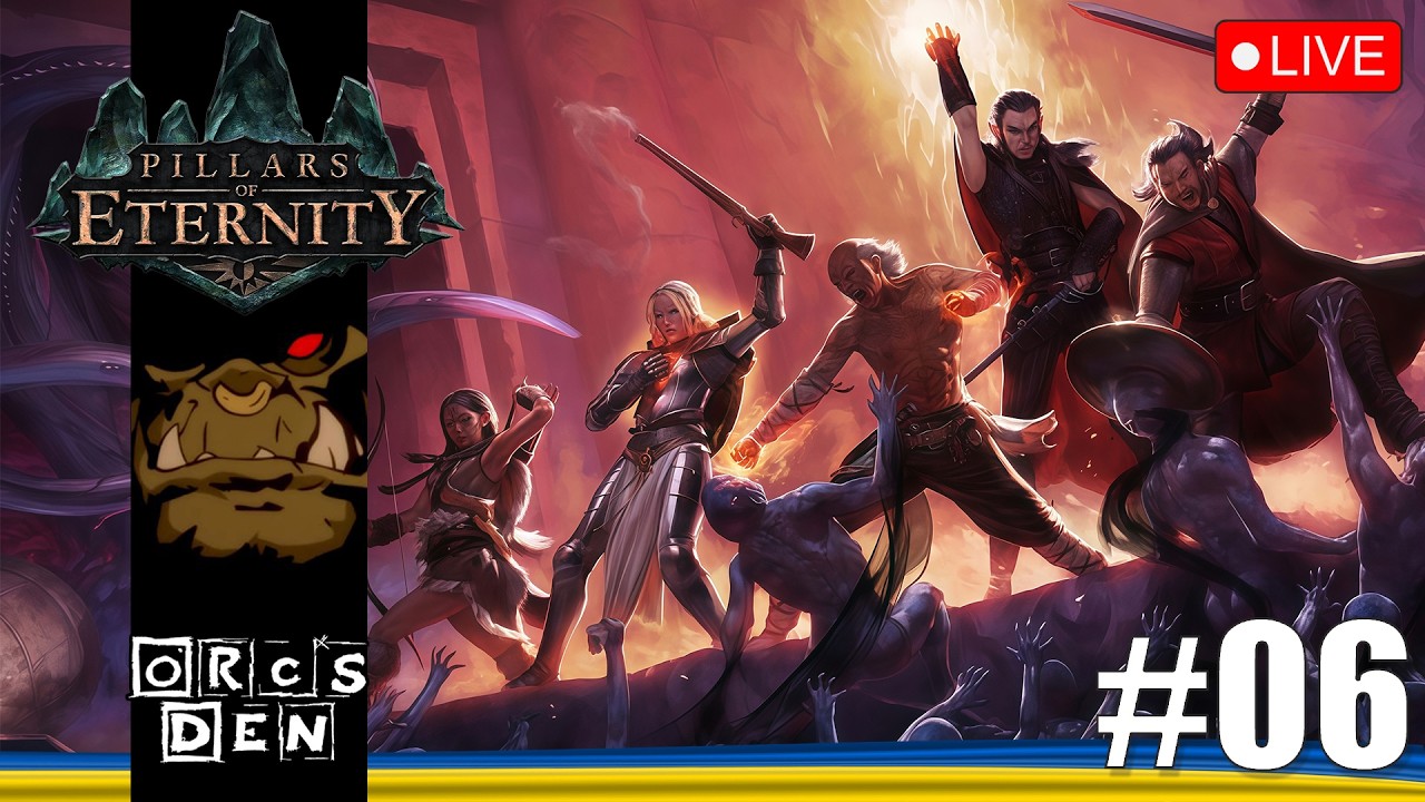 Лікар грає у Pillars of Eternity - Definitive Edition. Стрім 6.