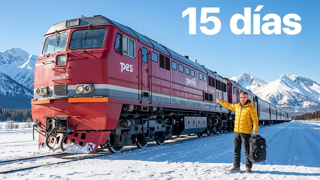 Crucé Rusia en el Tren Más Largo Del Mundo