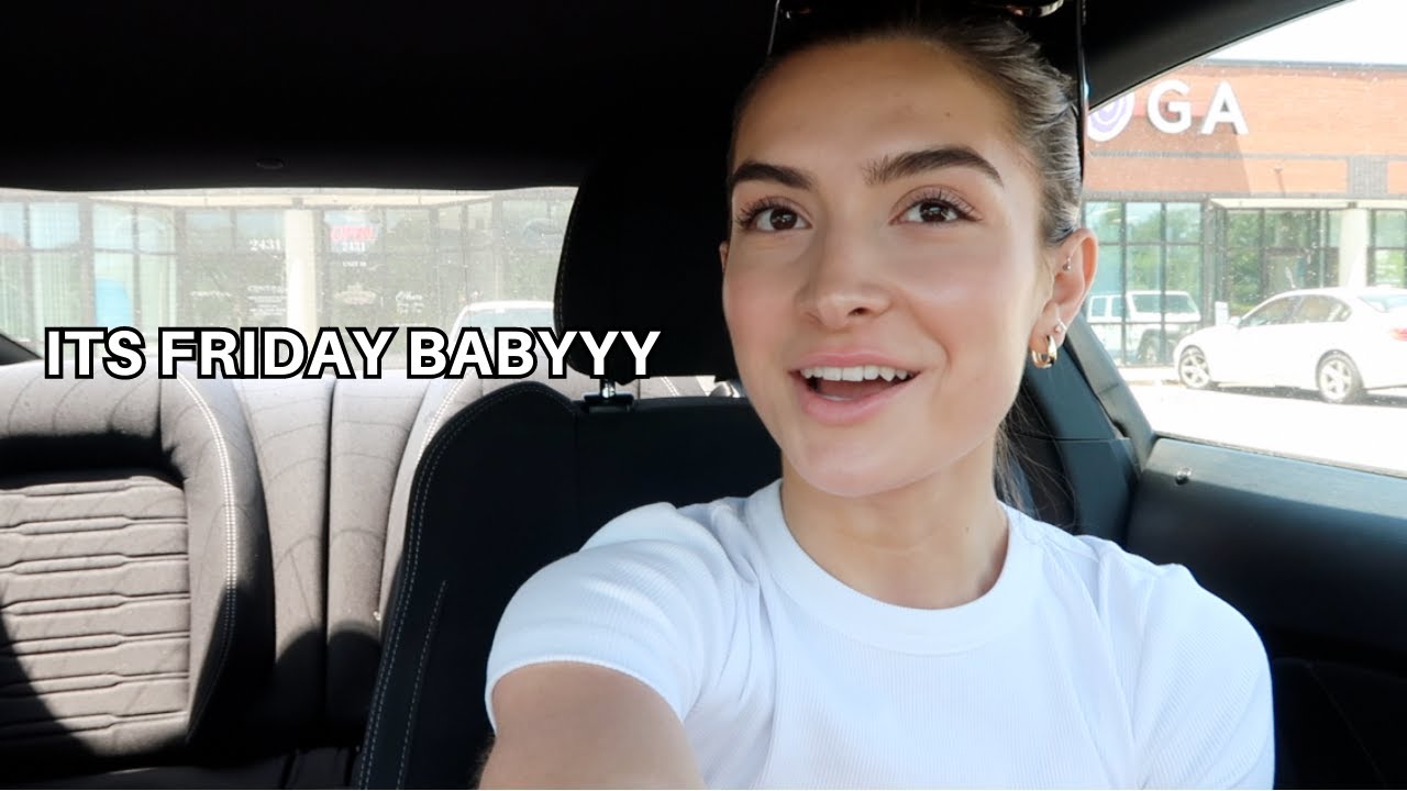 FRIDAY VLOG: gym, getting a piercing, haul...