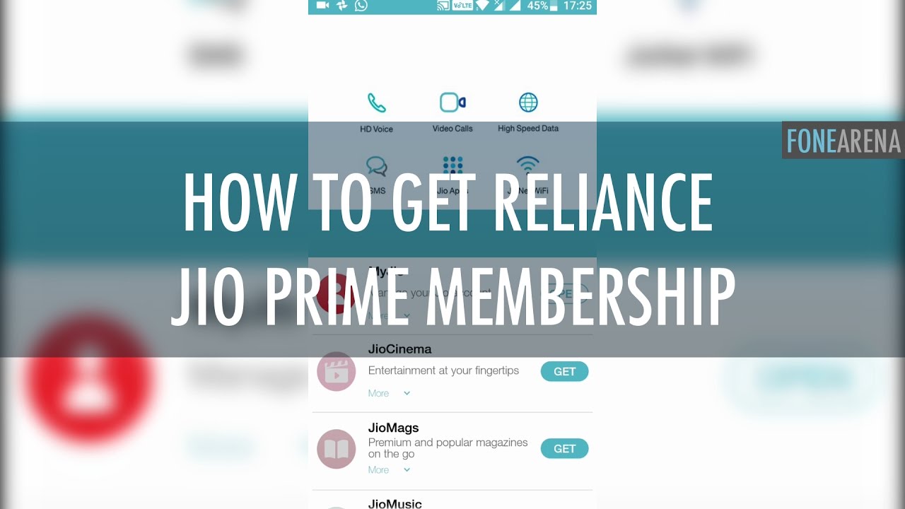 How to Get Reliance  Jio Prime membership