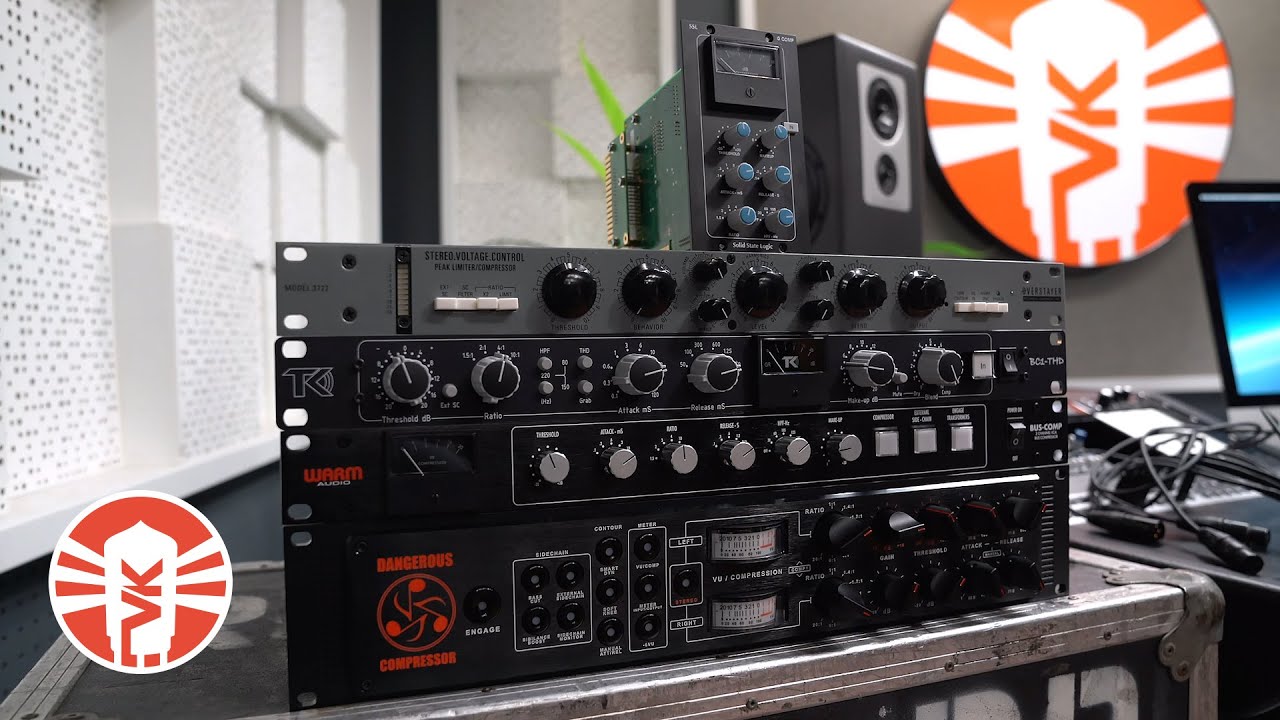 Сравнительный тест винтажных стереофонических шинных компрессоров King с Warm Audio BUS-COMP.