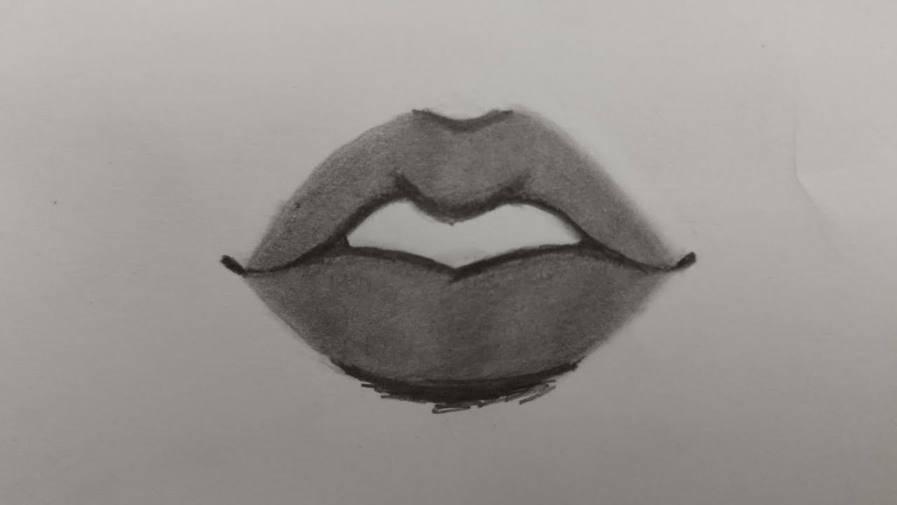 How to Draw Realistic Lips with Pencil | Step-by-Step Easy Tutorial