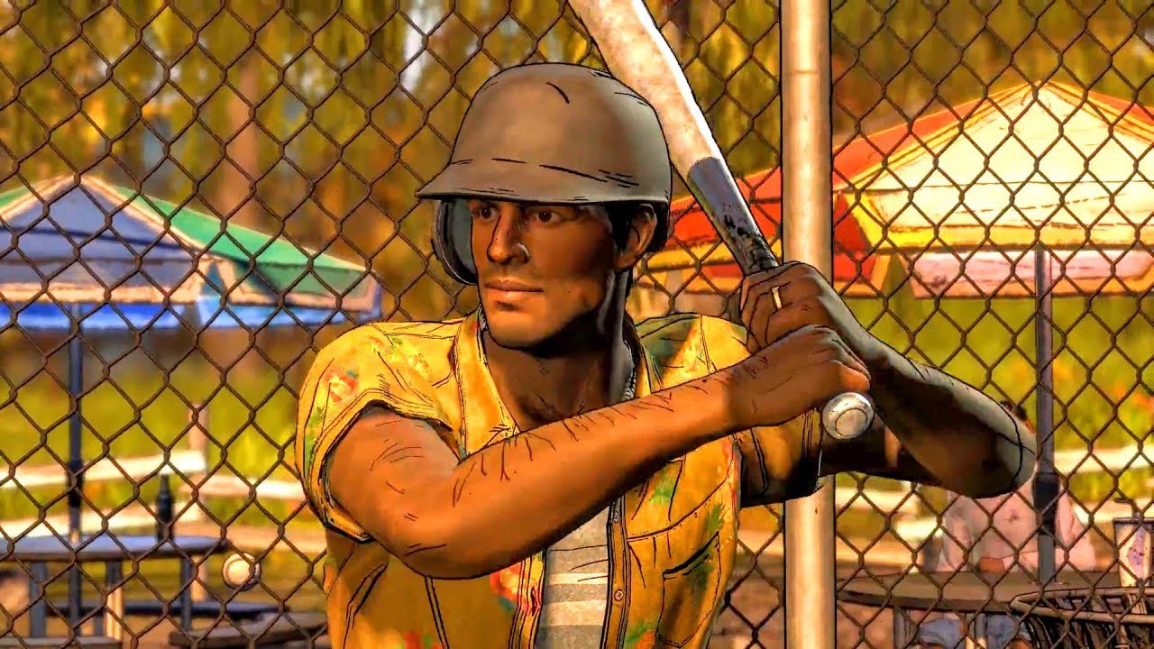 David and Javier Play Baseball (Walking Dead | Telltale Games)
