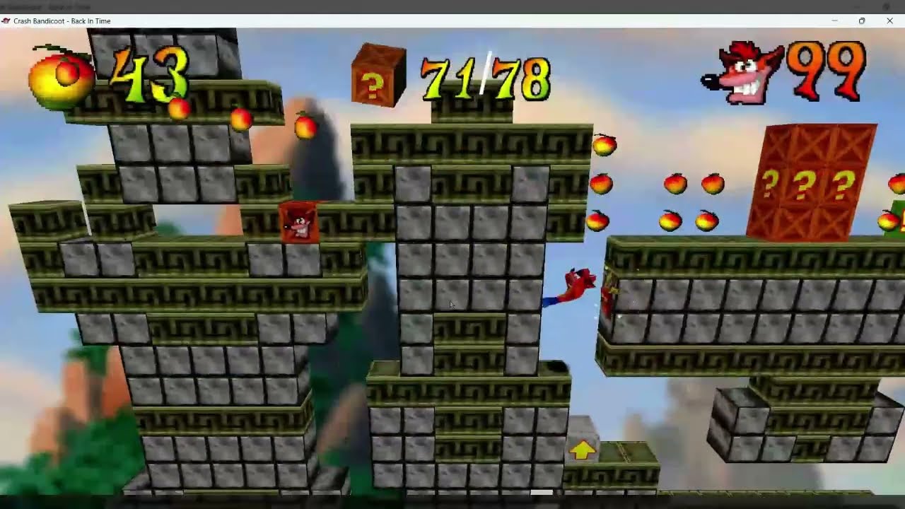 Level 00 - Forest Unrest (Custom Level for Crash Bandicoot Back in Time)