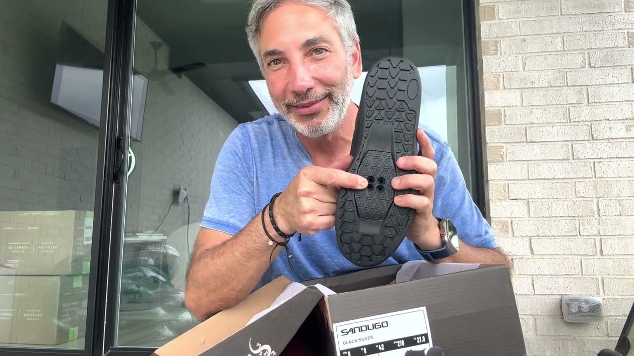 Sandugo mountain bike shoes Review & Unboxing