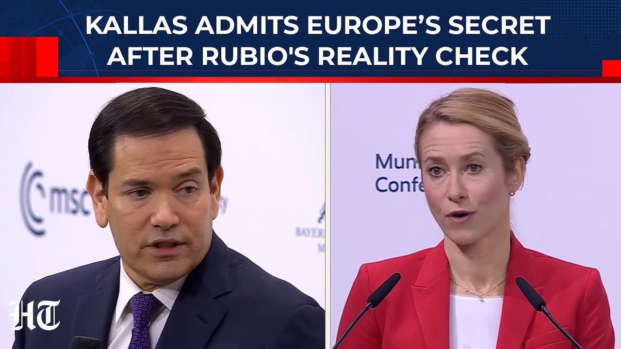 Munich Meet Turns into US Vs EU Showdown? Kallas Fires Sharp Warning After Rubio's Europe Remarks