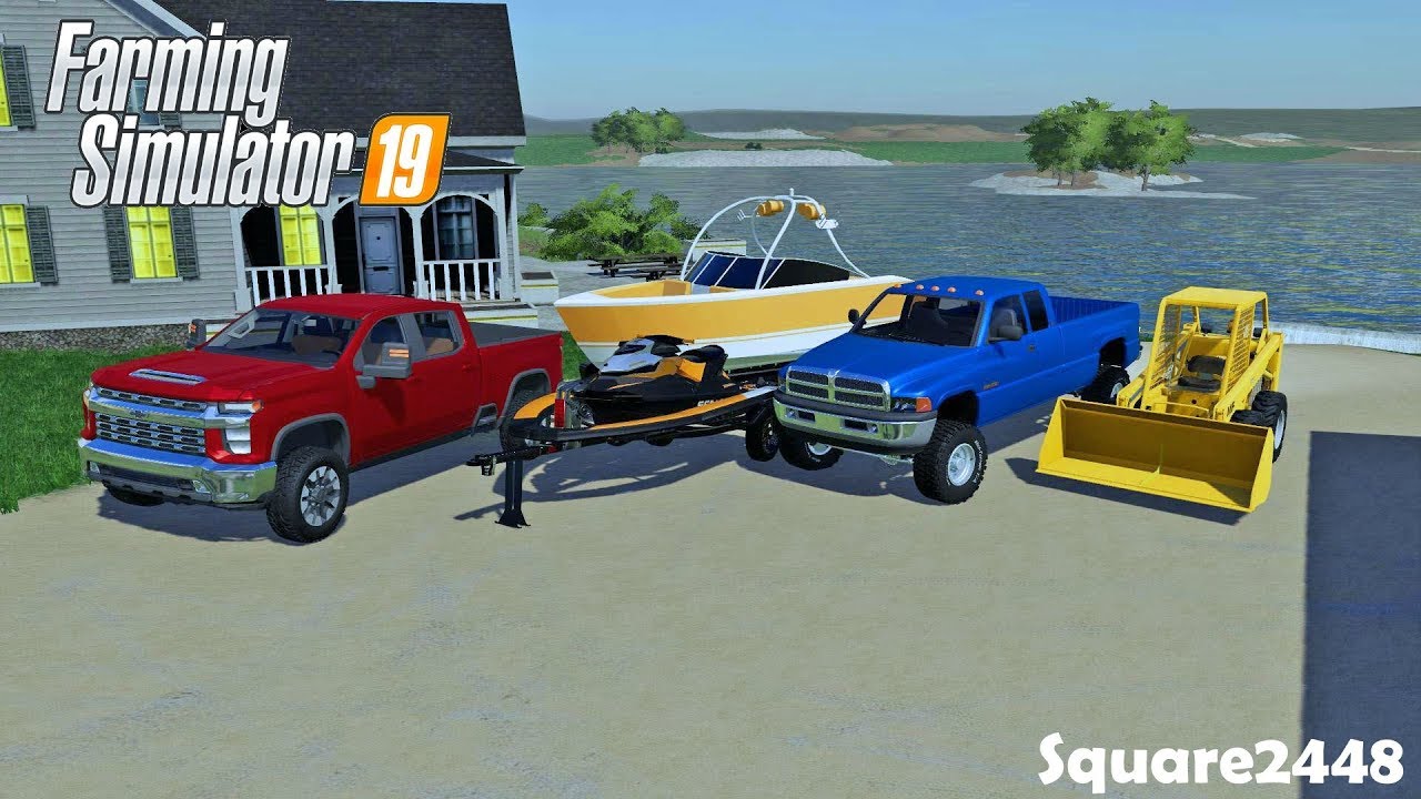 Moving Into Lake House | Lake Toys | Homeowner | Farming Simulator 19