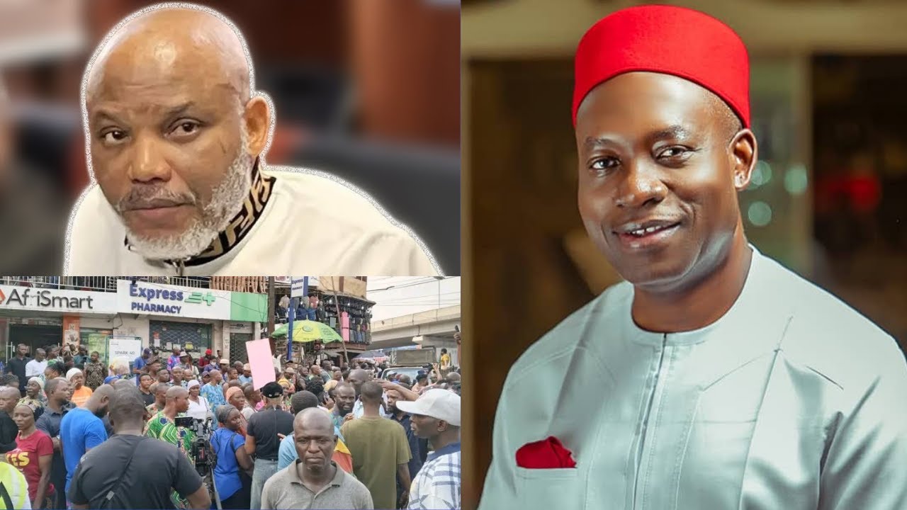 Anambra Reacts as NDI Anambra Praise Nnamdi Kanu After Soludo Market Shutdown