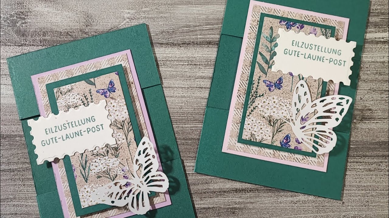 Minikatalog Januar-April | Painted Lavendel | Anleitung | Raffinierte Karte