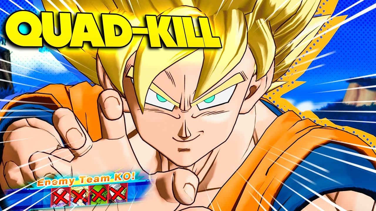 Destroying The WHOLE TEAM With Goku🔥Gekishin Squadra