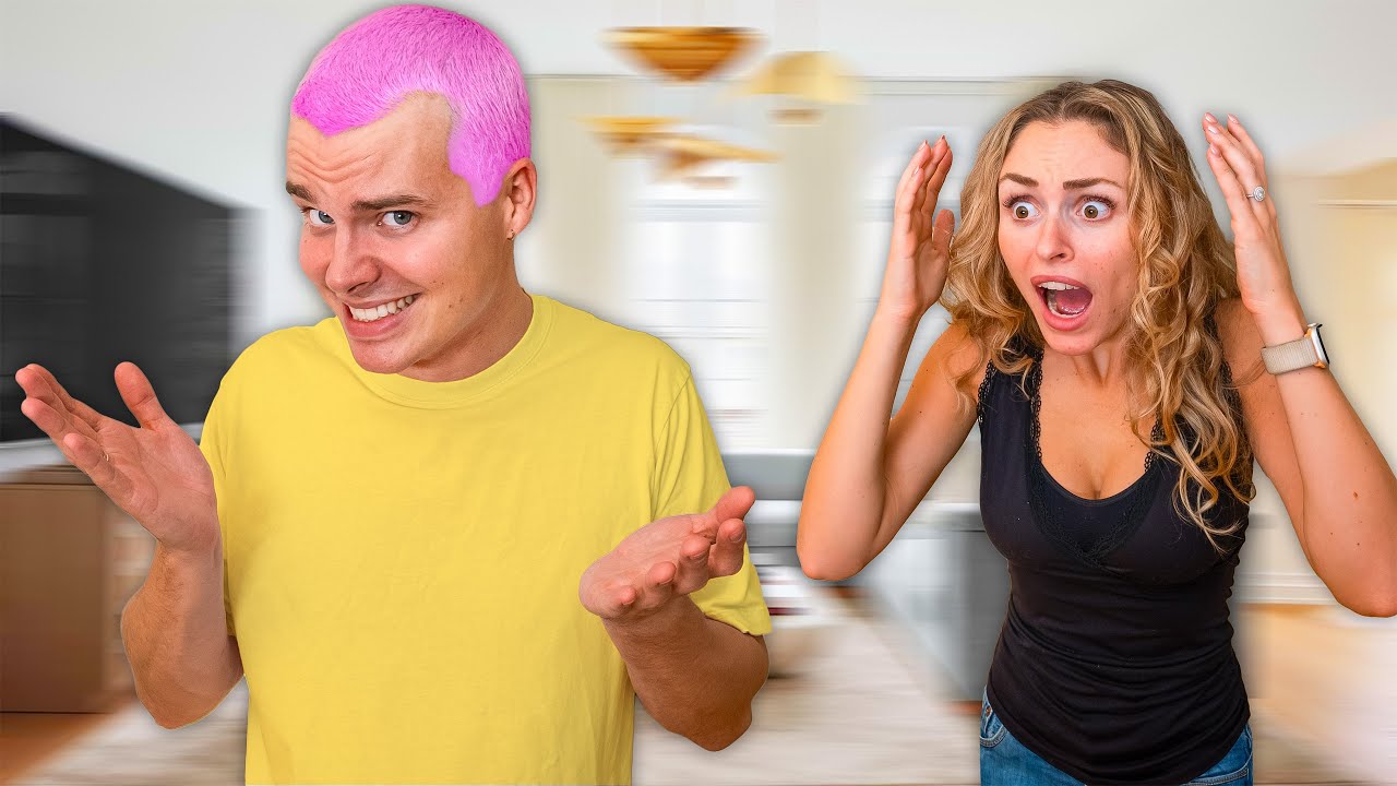 PRANKER Jasmin med PINK hår!
