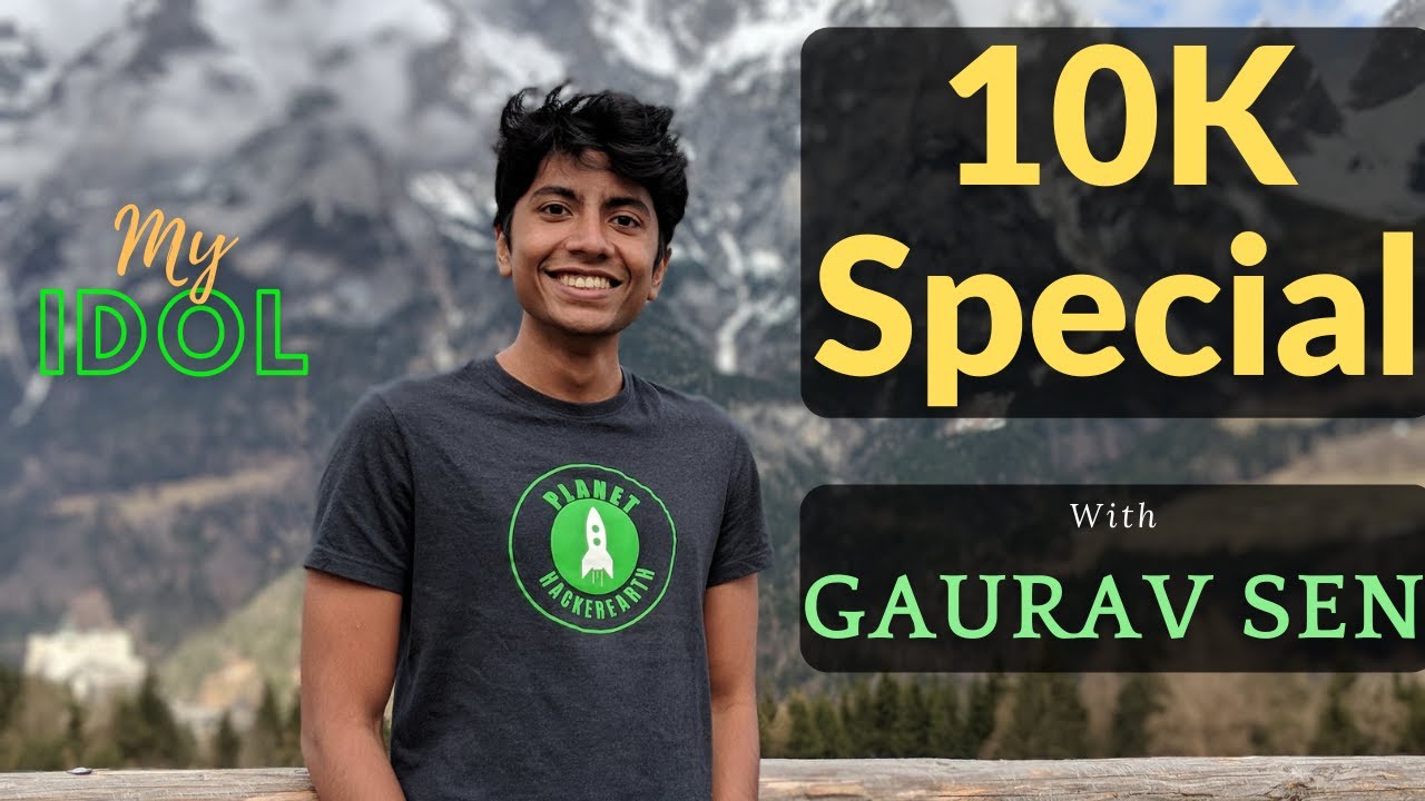 10K Special Ft.@gkcs ❤️Why Am I His Crazy Fan? UBER to interviewready.io☝️CP to System Design