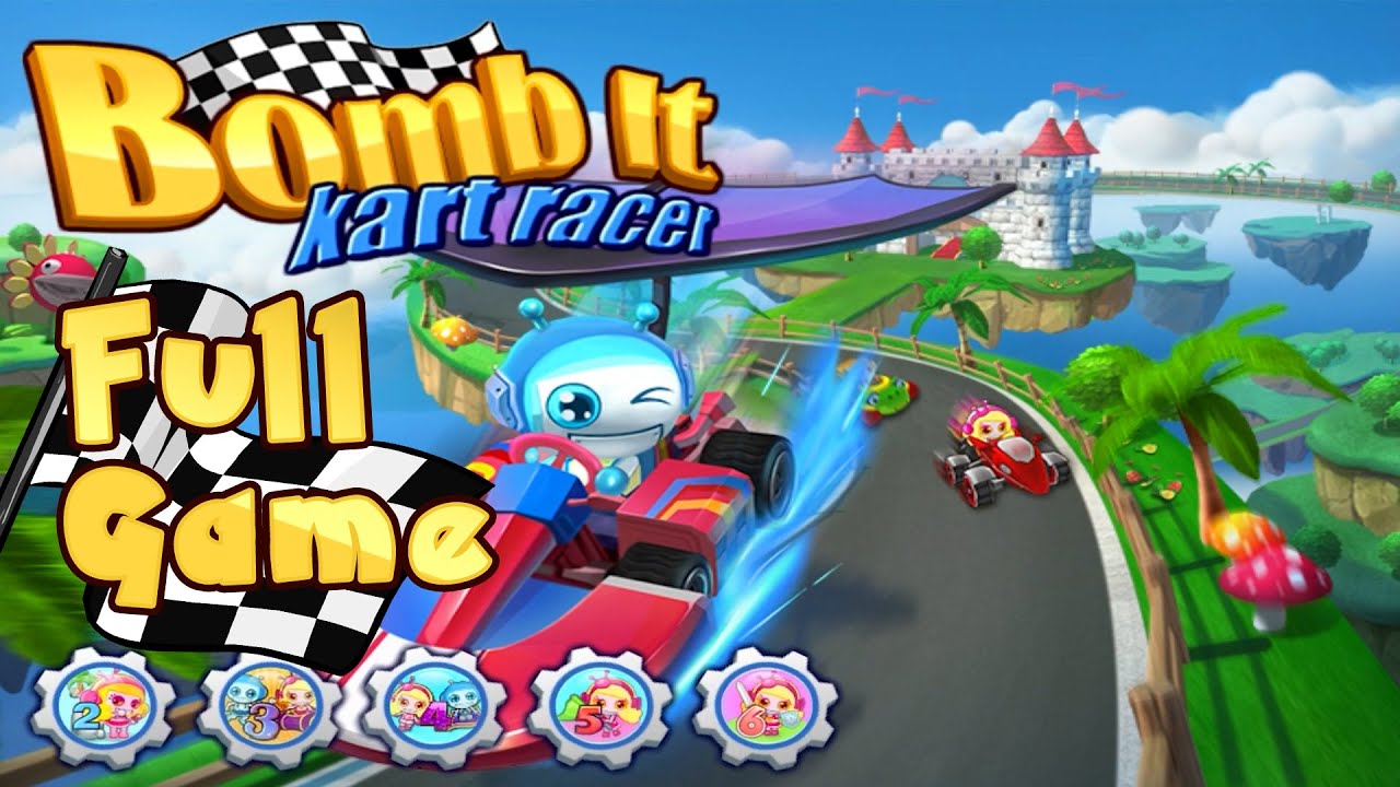 Bomb It: Kart Racer (PC) - Full Game 1080p60 HD Walkthrough - No Commentary