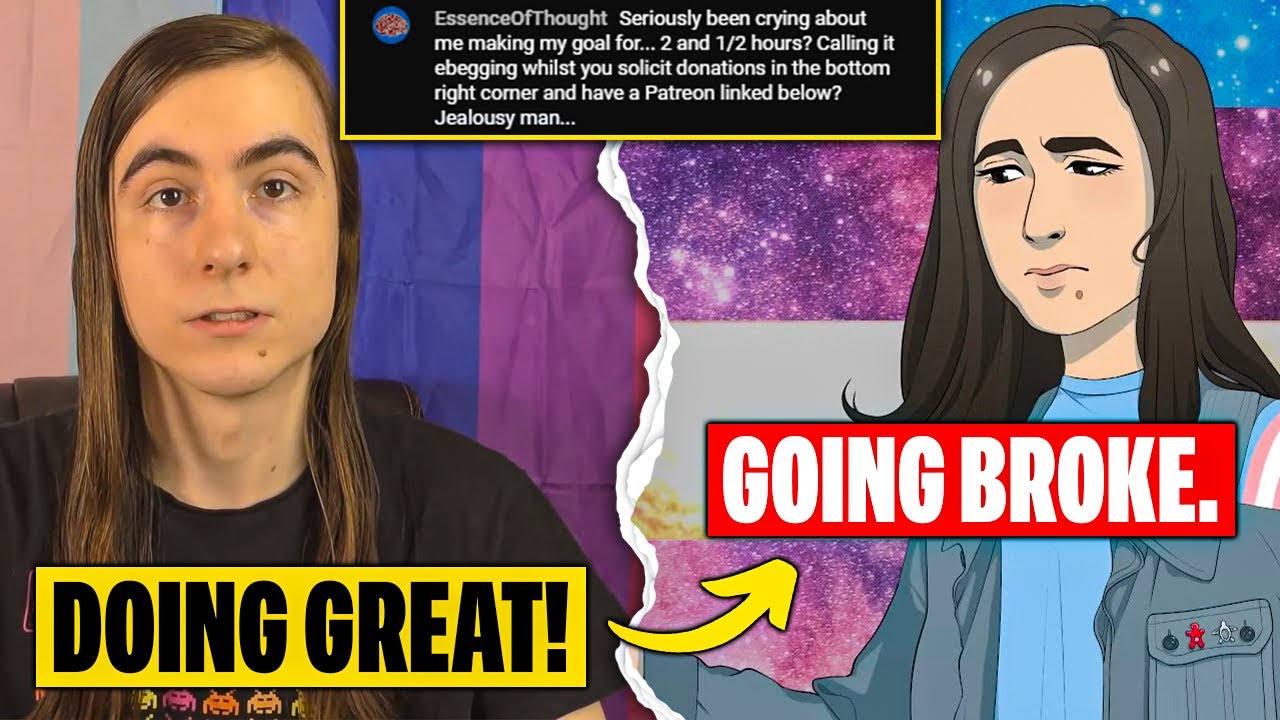 BROKE Trans Lefty RAGES in my Chat during Segment about their INEVITABLE HOMELESSNESS!