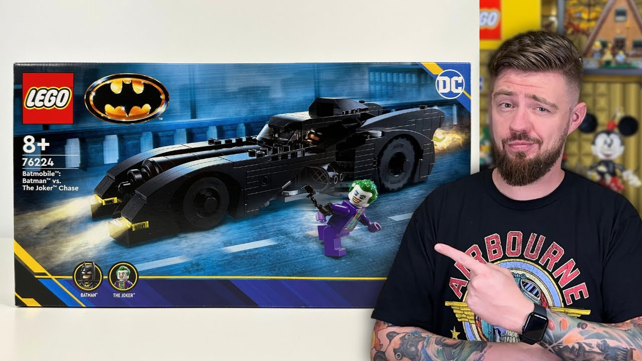 BATMOBIL: POŚCIG BATMANA ZA JOKEREM 🤡 LEGO DC SUPER HEROES 76224 RECENZJA