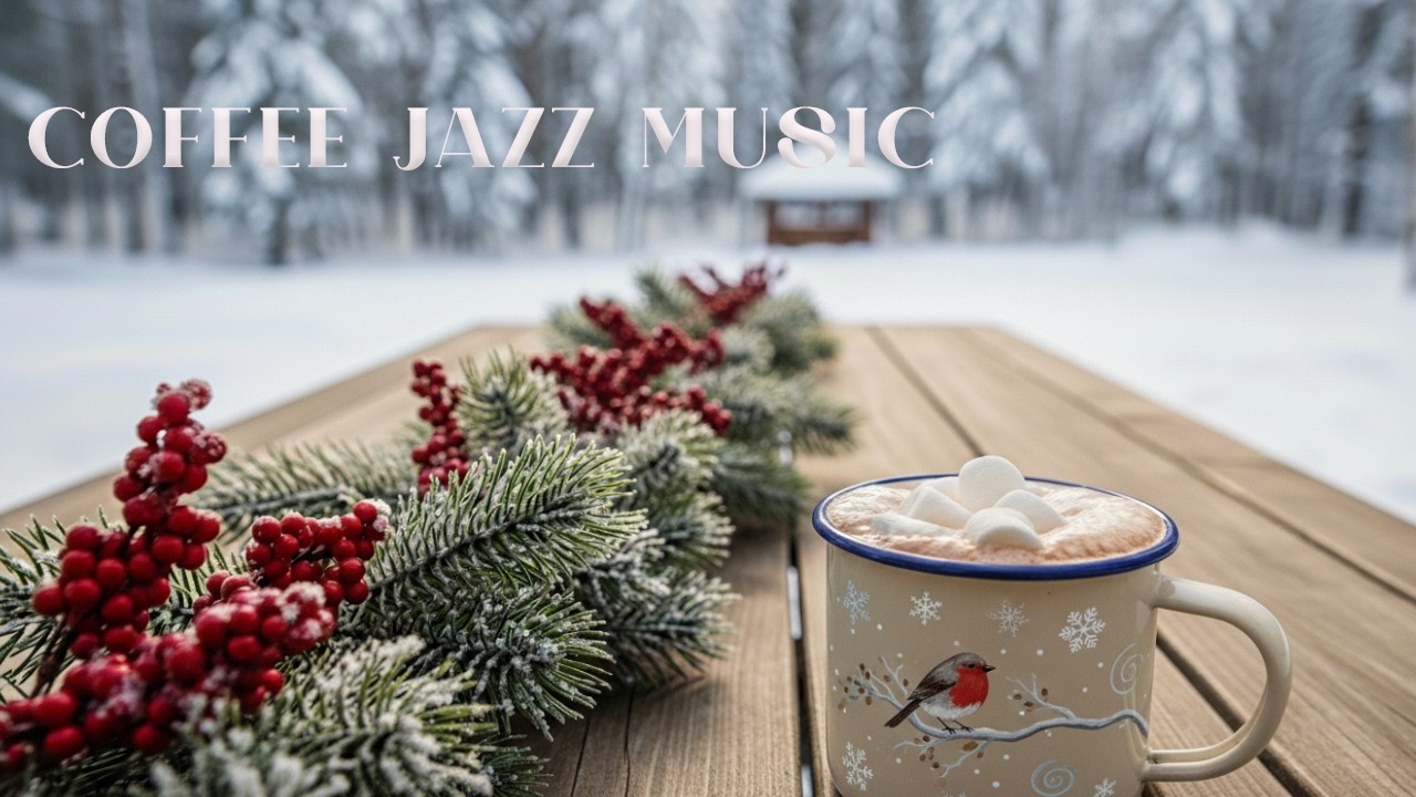 Positive Morning Jazz ☃️ Bossa Nova Instrumental and Cozy Jazz Cafe Music for Happy Moods