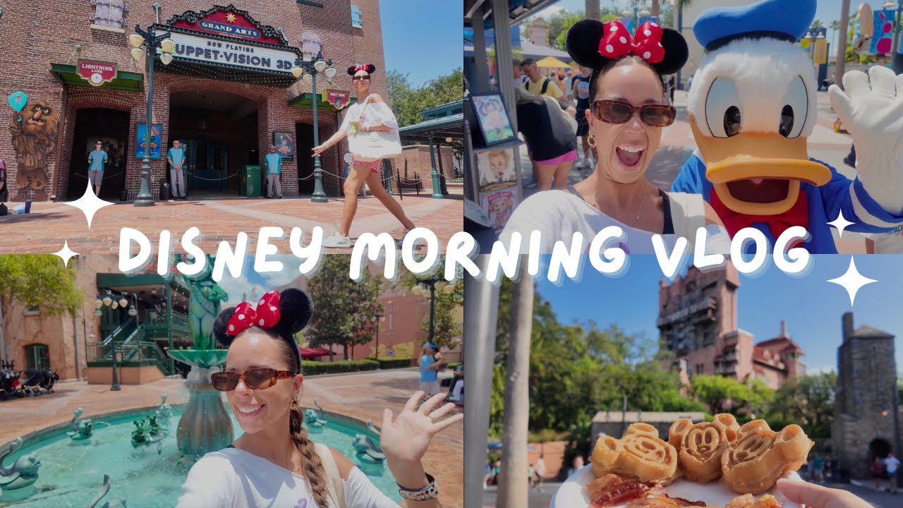 morning in my life as a Disney local✨ grwm, hollywood studios, last muppets day, new villains show