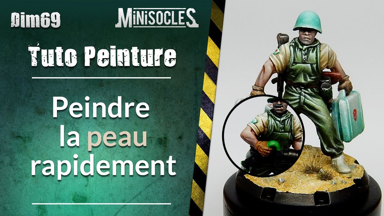 Peinture sur figurines [TUTO] : Peindre une peau rapidement