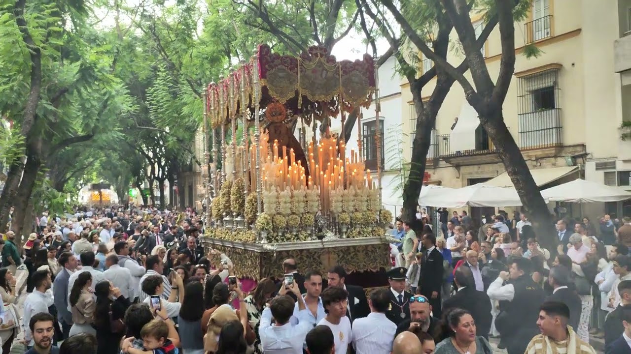 Paso de María Santísima del Desamparo - Calle Porvera - Magna Mariana Jerez 2024