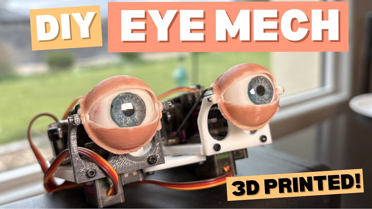DIY Animatronic Eye Mechanism