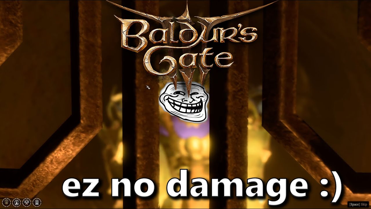 Adamantine Forge Protector Fight (Grym) *no damage* | Baldur's Gate 3 | Arcane Trickster gameplay