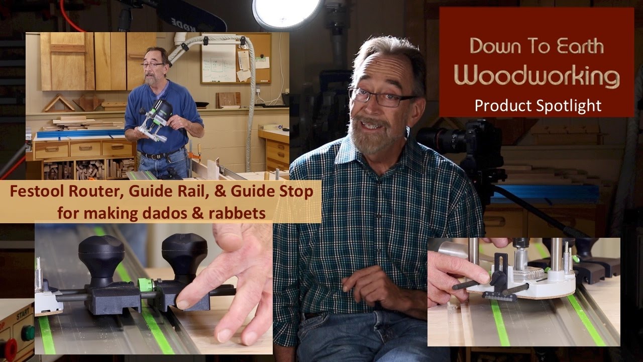 Festool Router, Guide Rail & Guide Stop