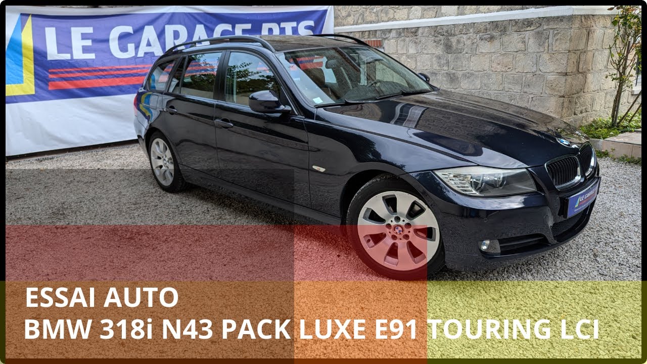 TEST AUTO - BMW 318i E91 LCI N43 TOURING PACK LUXE 2009