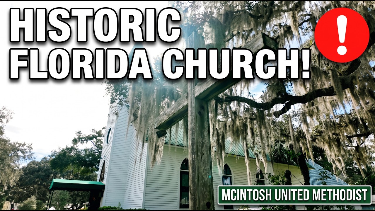 McIntosh United Methodist Church: Pentecost Worship & Historic Tour ⛪