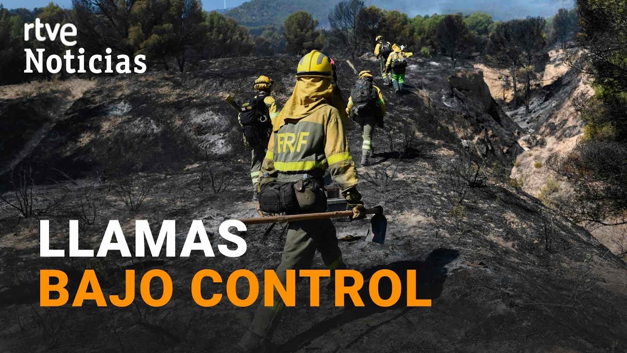 INCENDIOS: ESTABILIZAN el FUEGO en el MONCAYO que ya ha QUEMADO unas 6.000 HECTÁREAS | RTVE