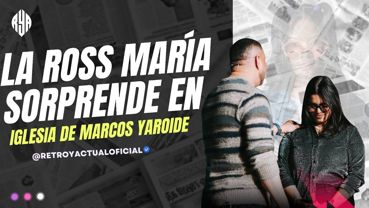 🎤 La Ross María sorprende en la iglesia de Marcos Yaroide con una poderosa interpretación 🎶