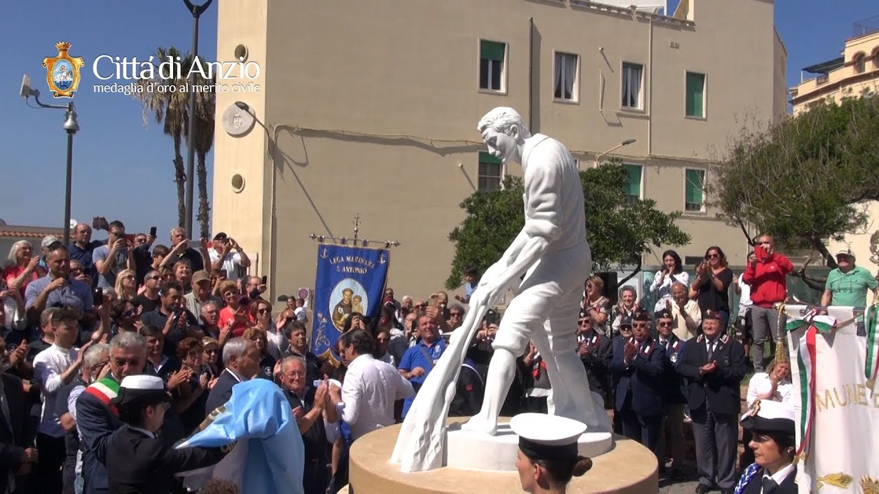 19-05-18 Inaugurazione Monumento al Pescatore di Anzio