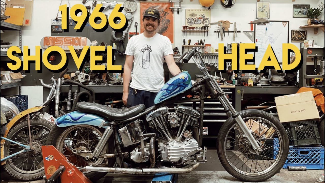 Joey Ukrop's 1966 Shovelhead Project!