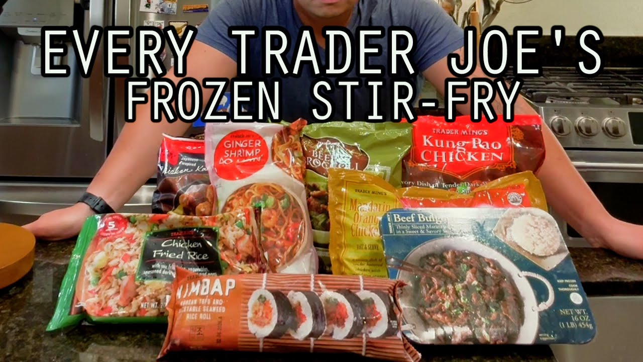 Рейтинг всех замороженных блюд от Trader Joe's Stir Fry | Woo Can Cook