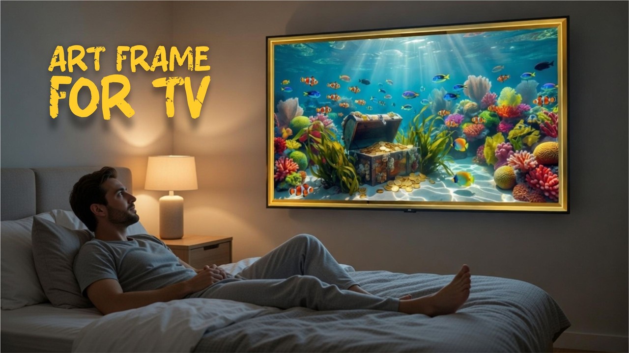Underwater Treasure | Frame TV Art 4K. #frame #oceanview 