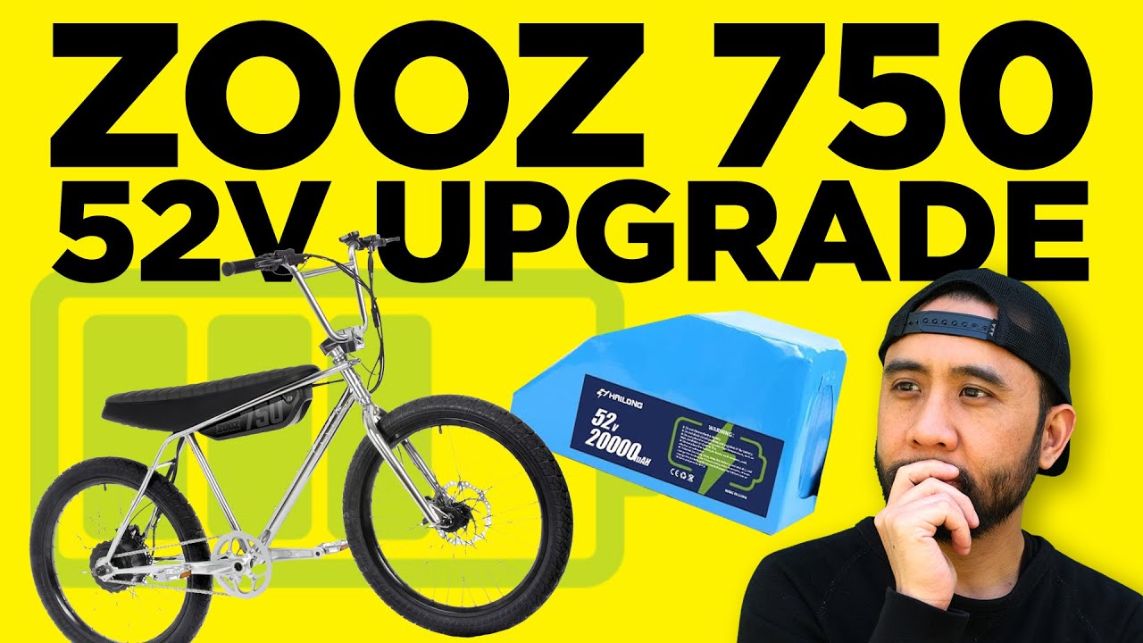 Повысьте производительность своего электровелосипеда Zooz 750 с помощью нашего фирменного аккумул...