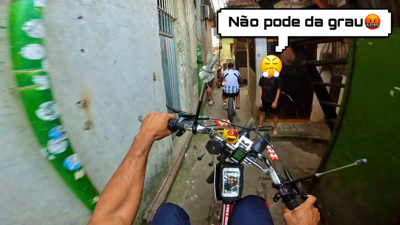 ROLE DE BIKE NAS VIELAS DO PARAISOPOLIS!