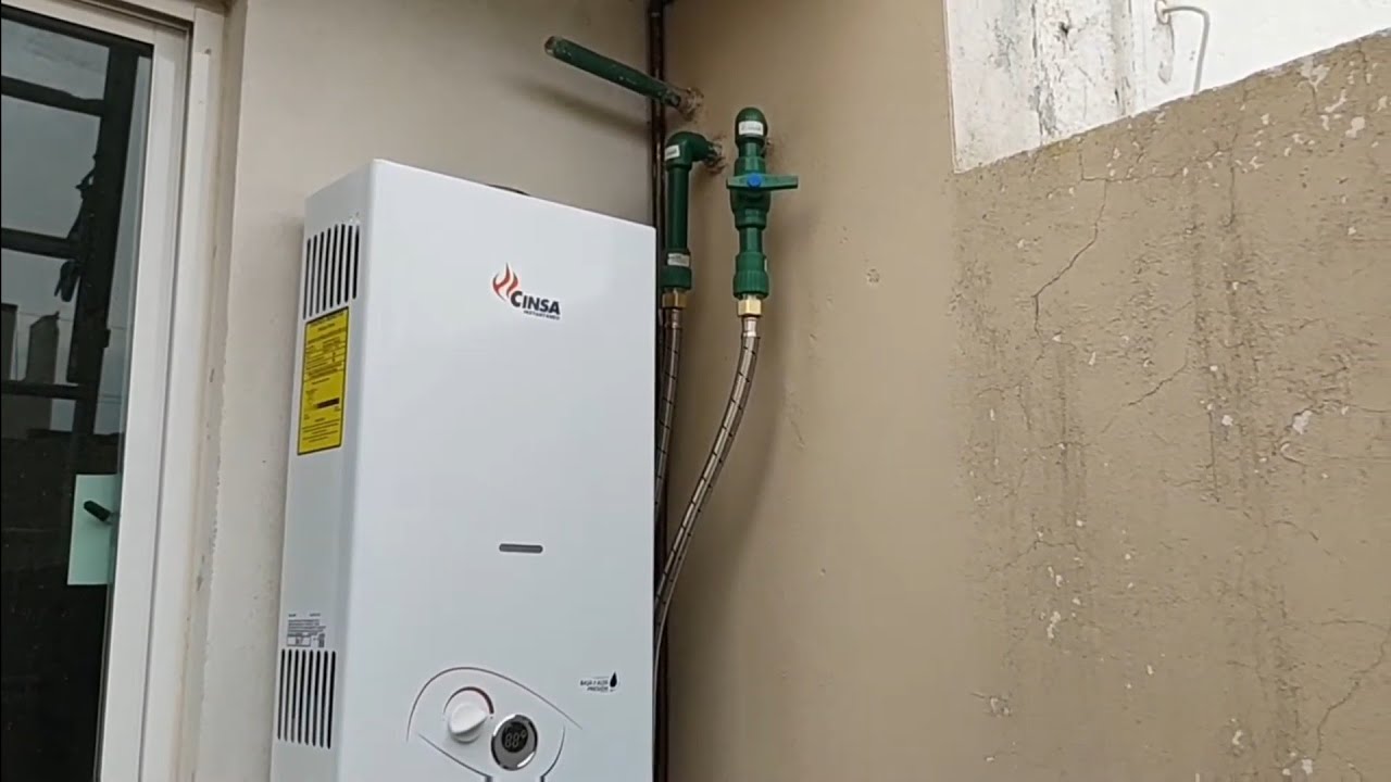 Cómo instalar calentador instantáneo fácil y rápido