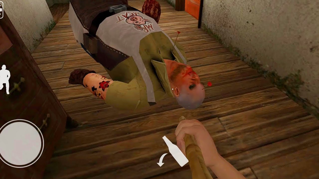 Mr Meat: Horror Escape Kill Mr. Meat Shotgun,Blowgun Ghost Mode (Android iOS Gameplay)