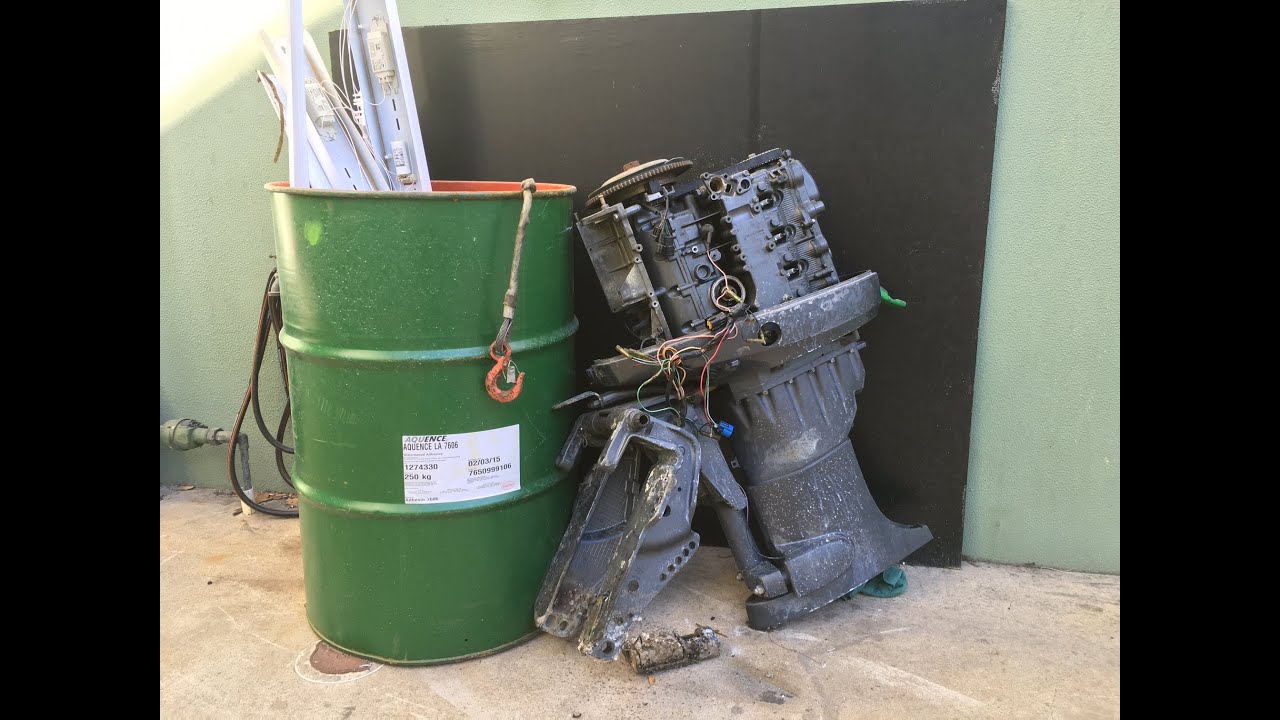 When to give up on an outboard motor