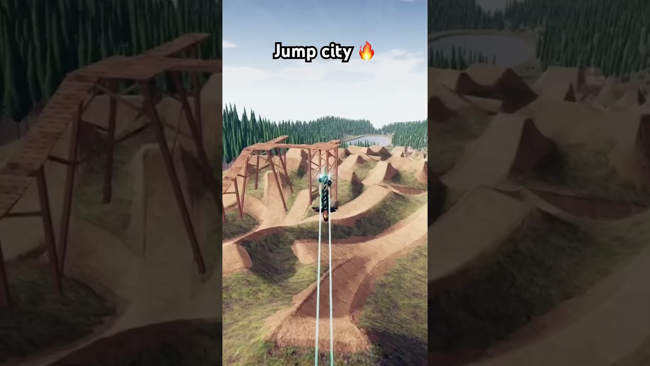 Dyfi Valley or Jump city 🔥 #comment below 👇 #descenders #gaming #tricks #bikepark #best