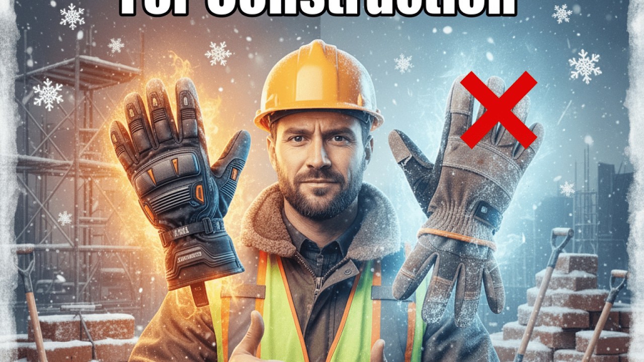 Best Winter GLOVES For Construction 🔥 Top 5 Winter Work Gloves For Construction Workers