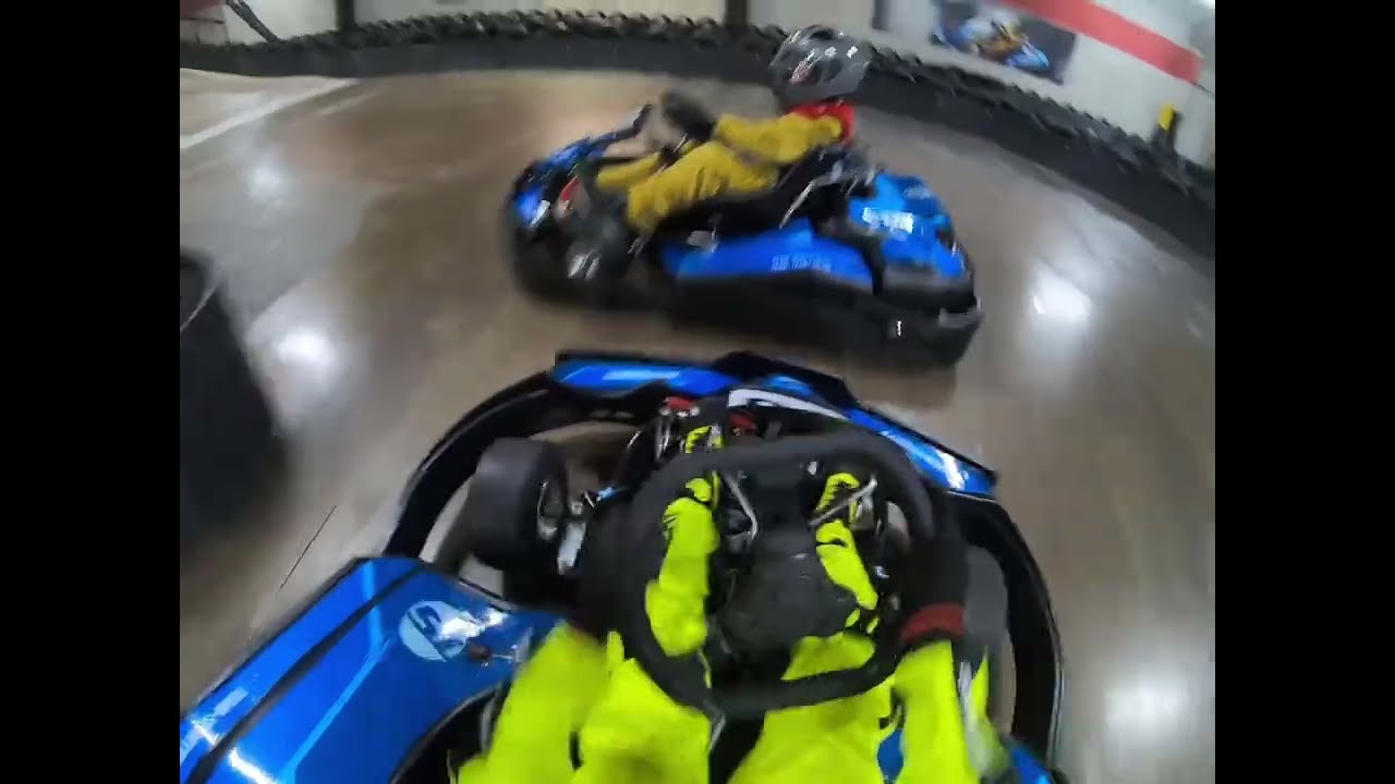 TeamSport Gosport in a cadet kart winter season